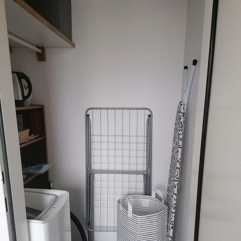 Storeroom with Washing machine