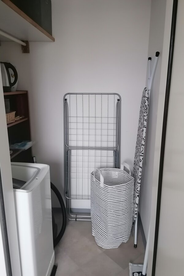 Storeroom with Washing machine