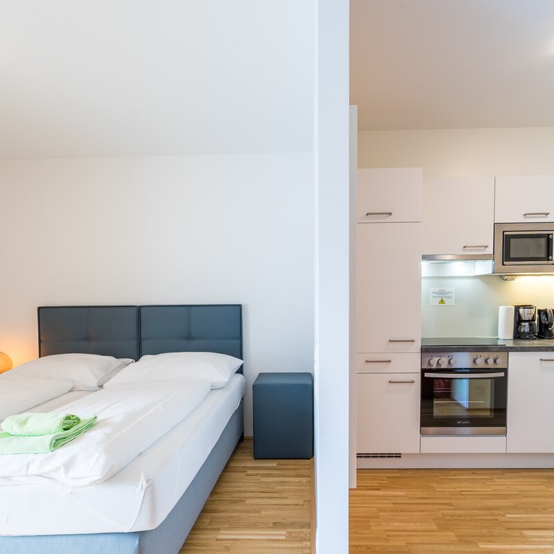 Möbliertes 1-Zimmer Apartment mit Küche – Kurzzeitmiete & Wohnen auf Zeit für 1 bis 6 Monate in Wien