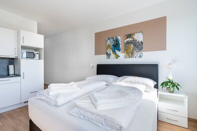 Furnished 1-room apartment with kitchenette – short-term rental & temporary housing for 1 to 6 months in Vienna