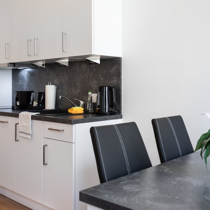 Kitchen + Dining area