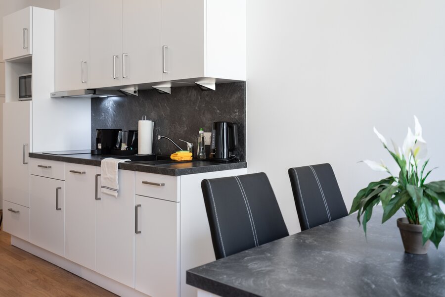 Kitchen + Dining area