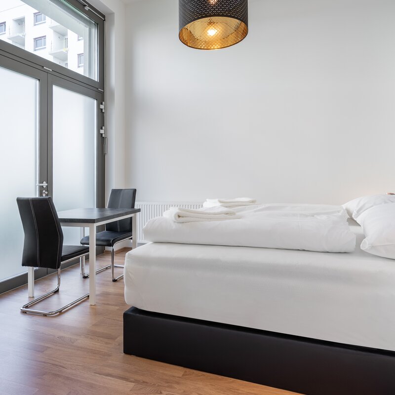 Schlaf- und Essbereich