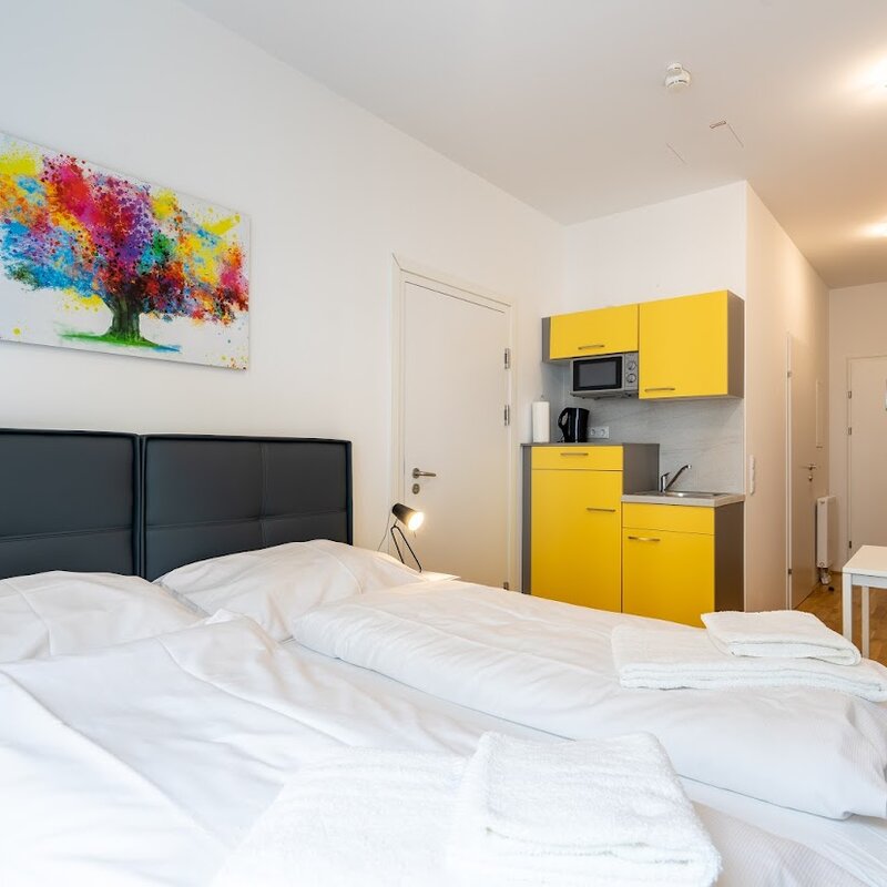 Furnished 1-room apartment with kitchenette – short-term rental & temporary housing for 1 to 6 months in Vienna
