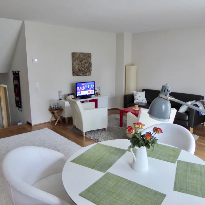 Wohnzimmer mit streaming-TV