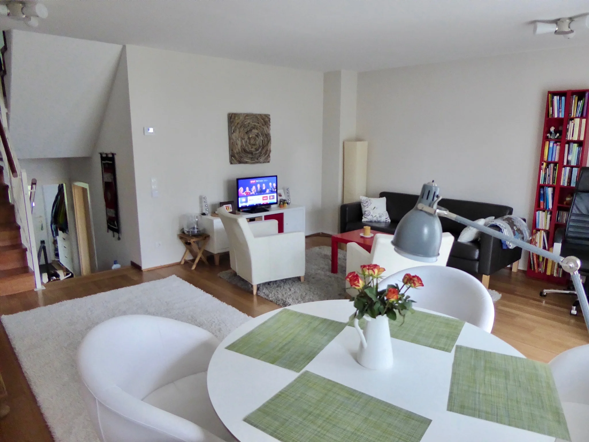 Wohnzimmer mit streaming-TV