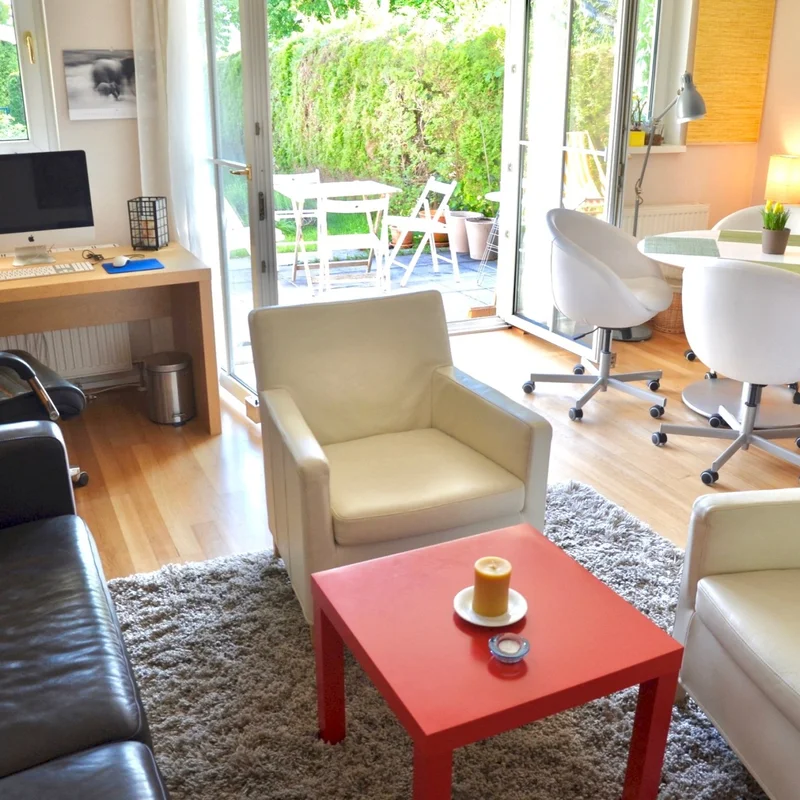 Wohnzimmer mit Essplatz