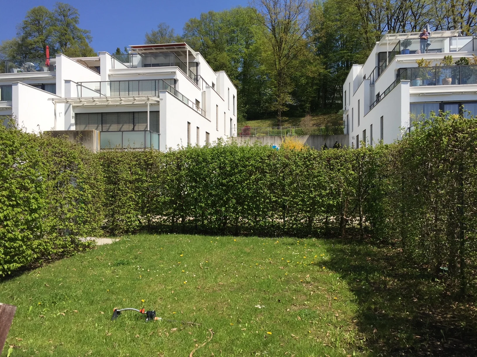 Garten mit Blick auf die Basilika (links) | © CH