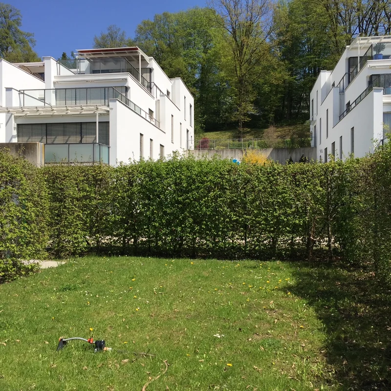 Garten mit Blick (links) auf die Basilika | © CH