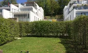 Garten mit Blick (links) auf die Basilika | © CH