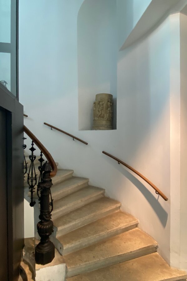 stairs and elevator