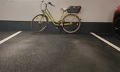 Garage und Leihfahrrad 