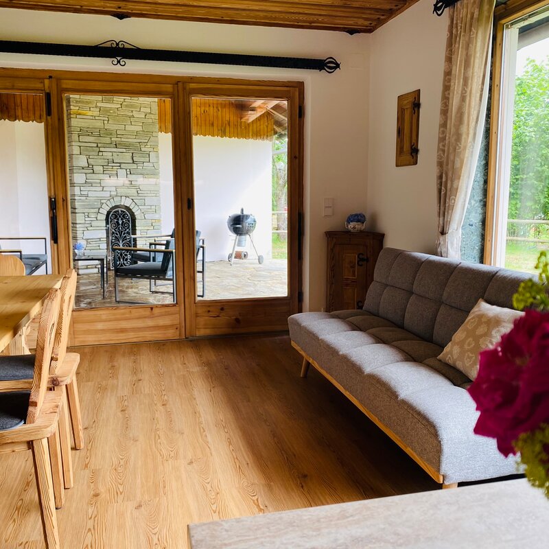 Living and Dining area with terrace