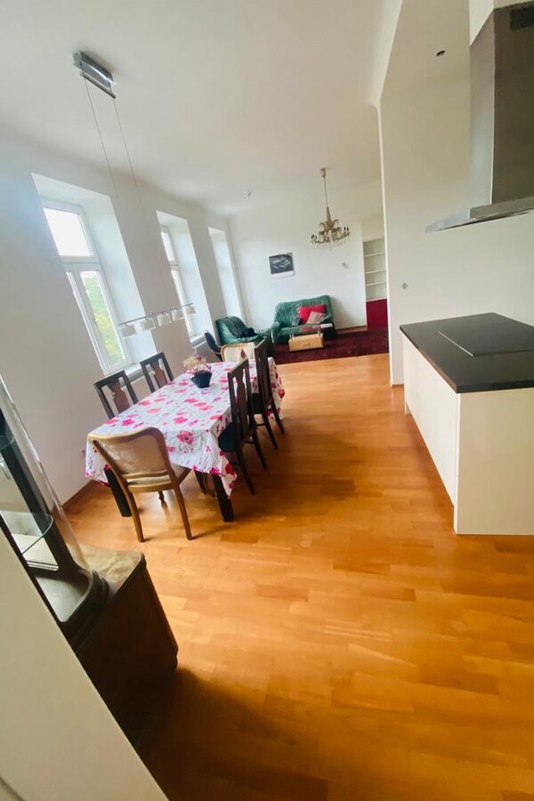 Living room with kitchen 