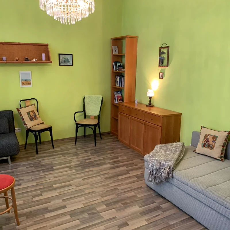 Das Wohn/Schlafzimmer