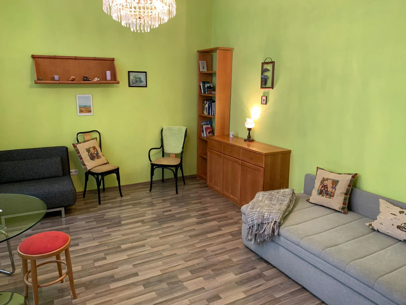 Das Wohn/Schlafzimmer