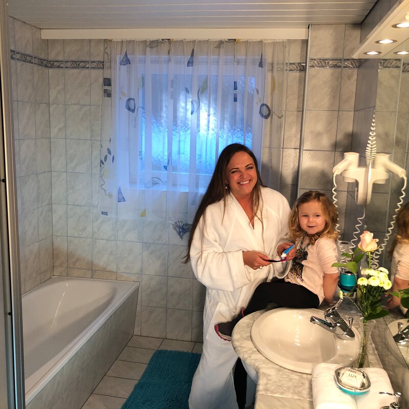 Bad 1 zu Schlafzimmer 1