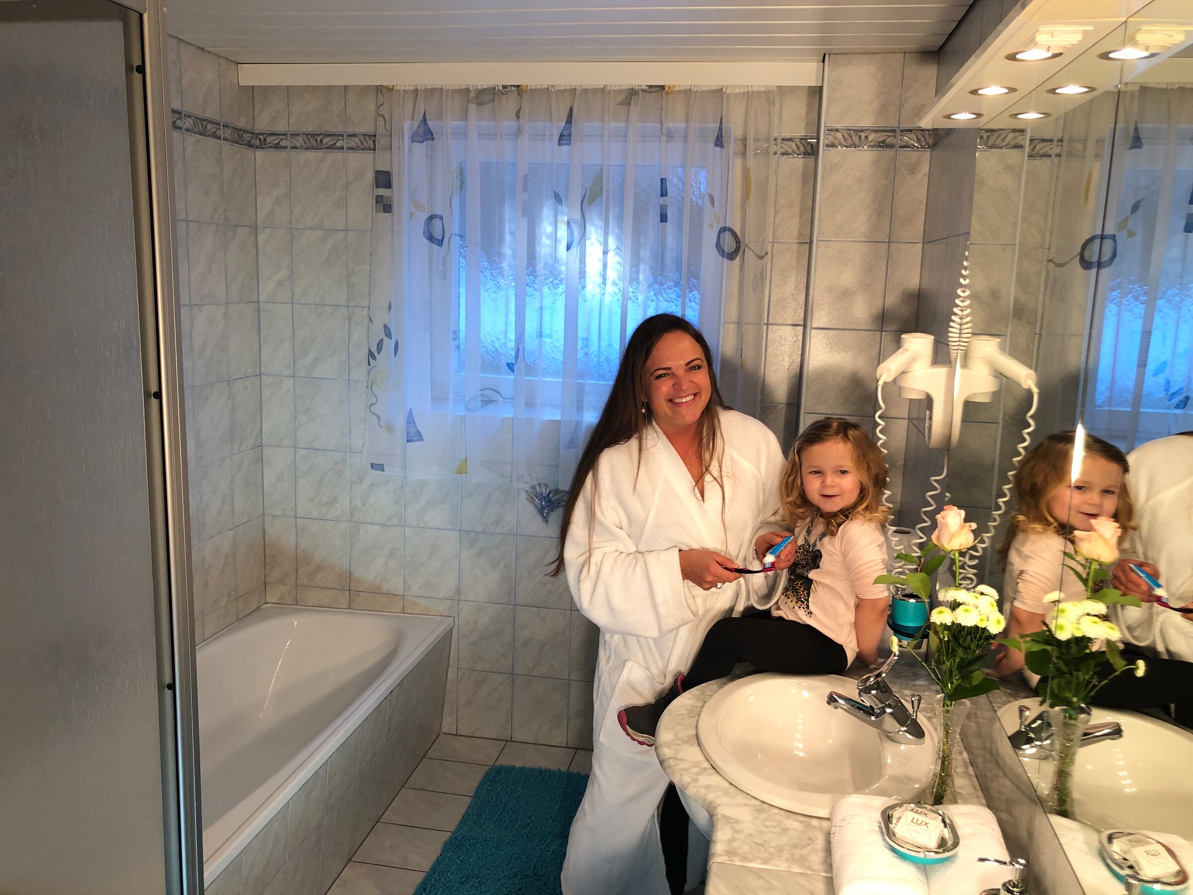 Bad 1 zu Schlafzimmer 1