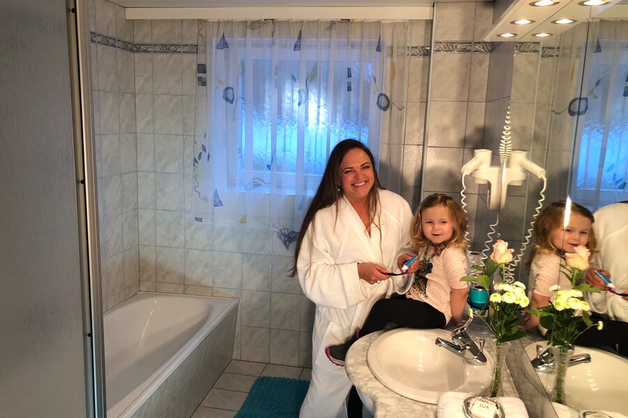 Bad 1 zu Schlafzimmer 1