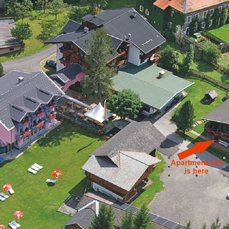 Da befindet sich das Apartment