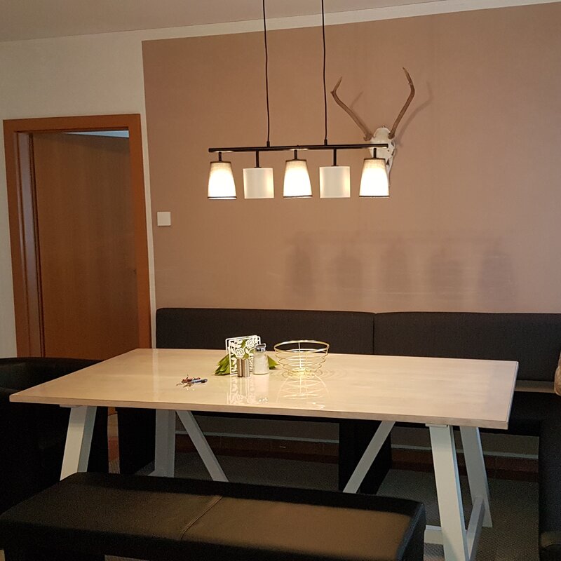 living and dining area