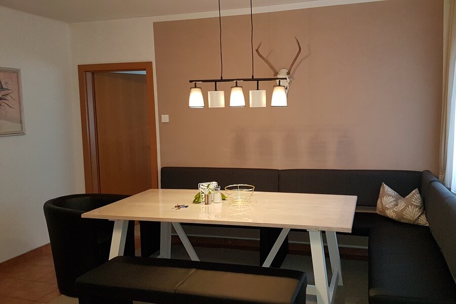 living and dining area