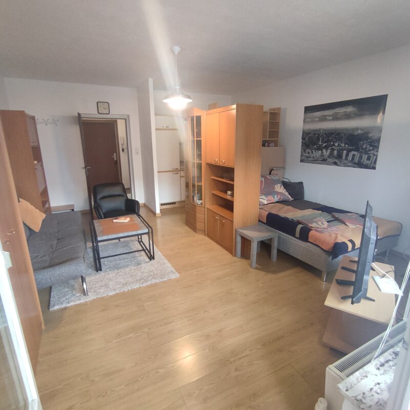 Gesamter Wohn- und Schlafbereich