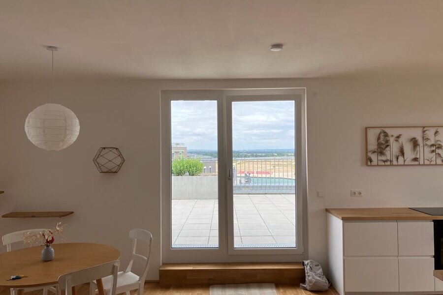 Exclusive terraced maisonette on the lake in Seestadt Aspern