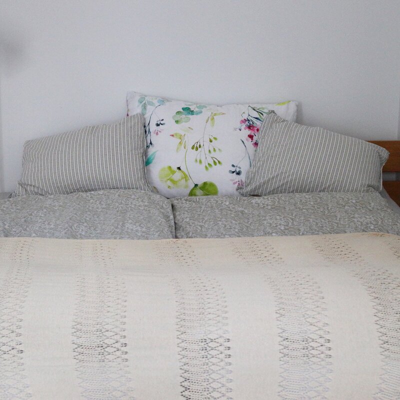 auf Wunsch ist dieses Doppelbett möglich