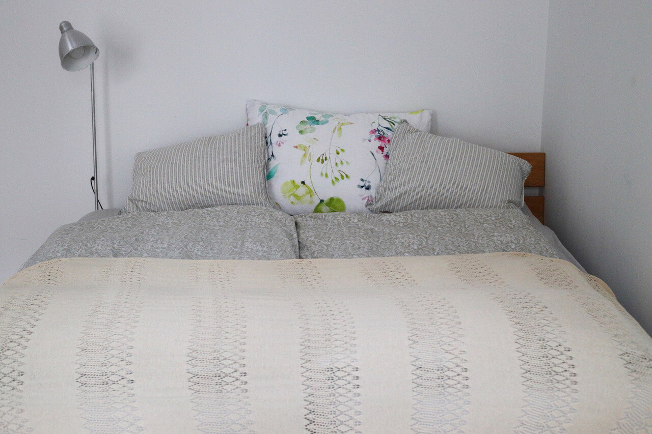 auf Wunsch ist dieses Doppelbett möglich
