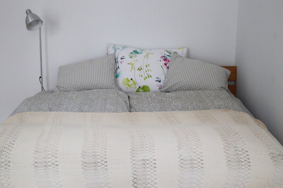 auf Wunsch ist dieses Doppelbett möglich