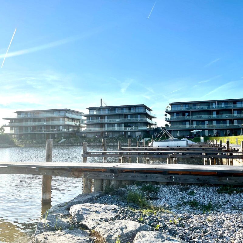 Modern 2-room apartment with lake view – short-term rental & temporary housing for 1 to 6 months in Oggau am Neusiedlersee