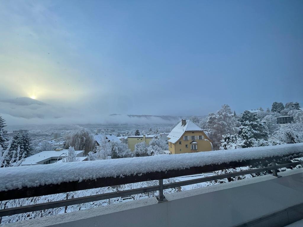 Richtung Süden im Winter