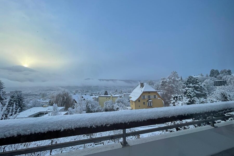 Richtung Süden im Winter