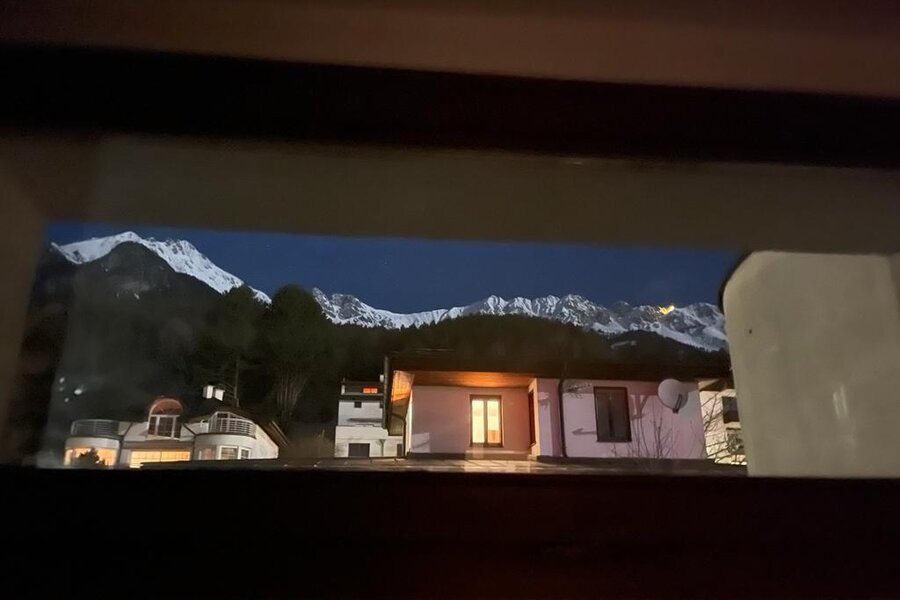 Nordkette im Norden vom Bad aus gesehen