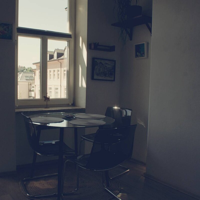 Dining area kitchen