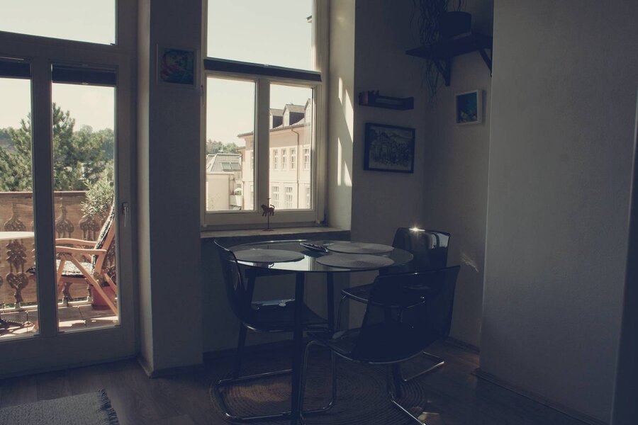 Dining area kitchen