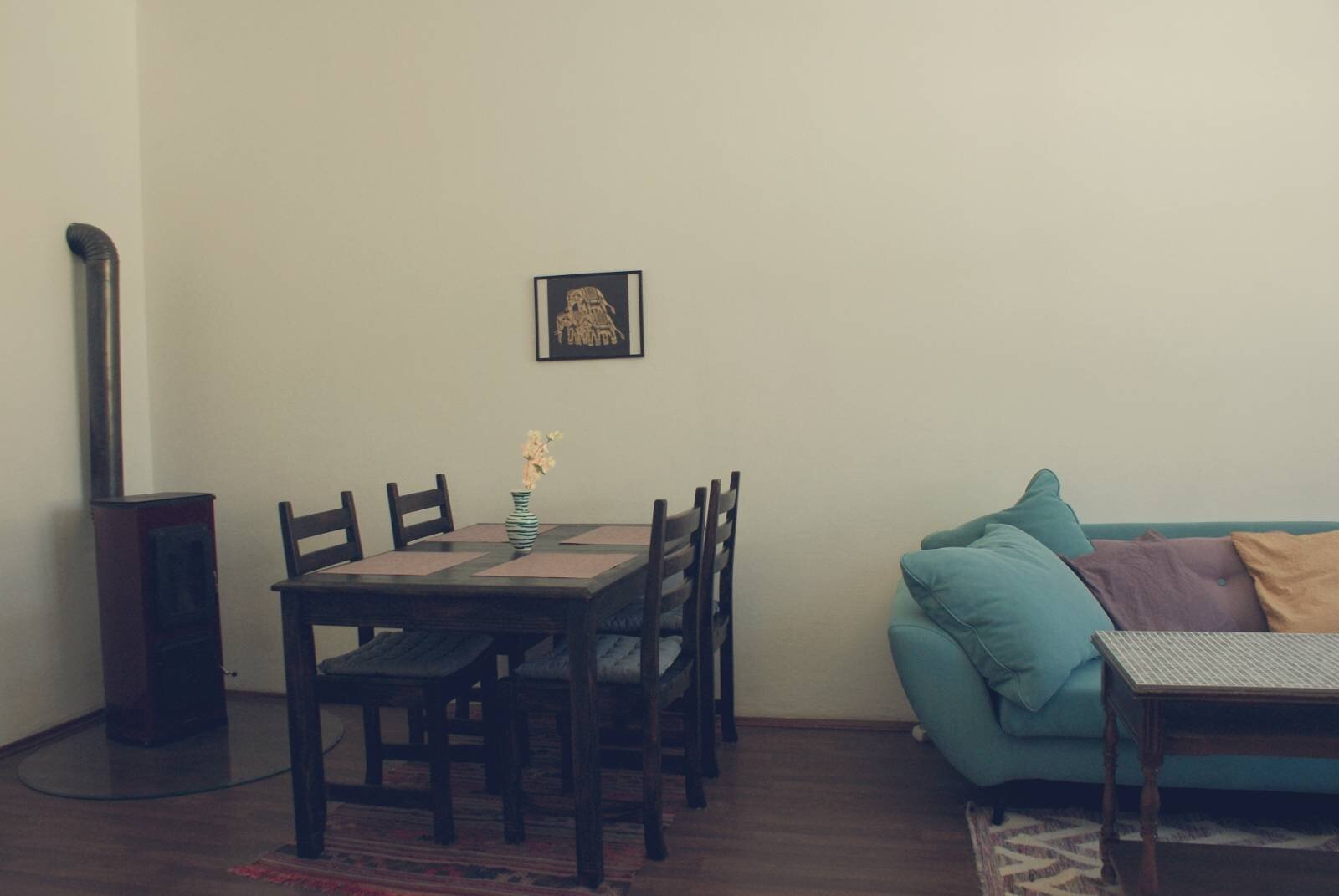 Dining area living room