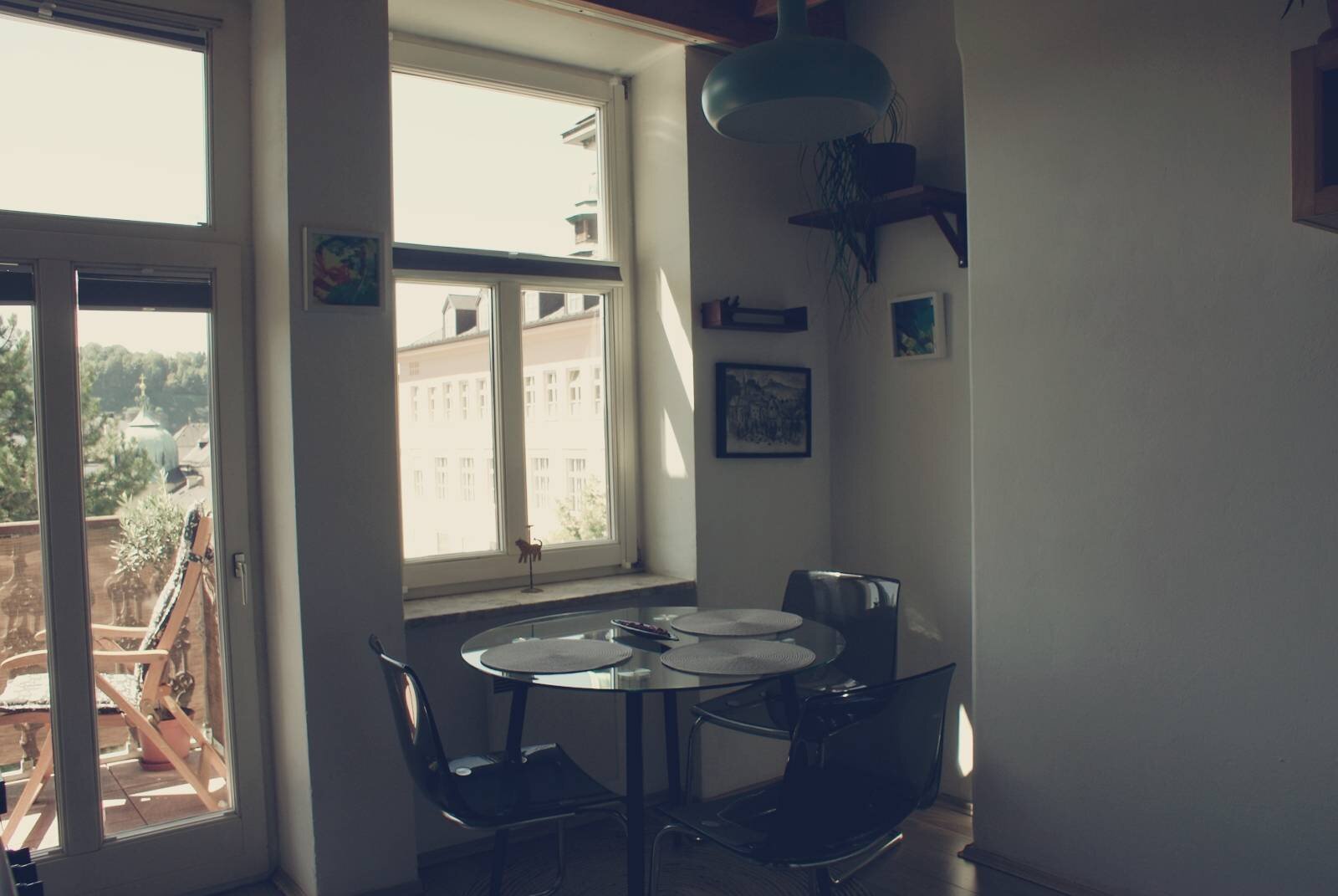 Dining area kitchen