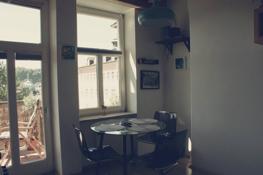 Dining area kitchen