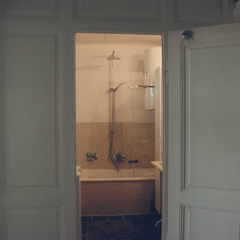 View in the bathroom