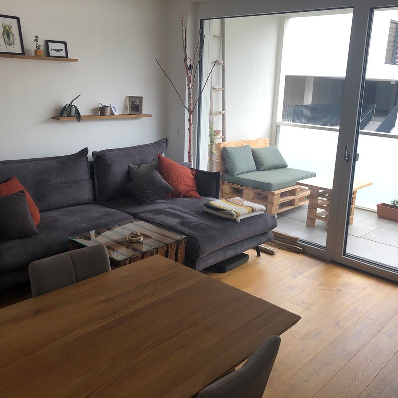 Extended living room