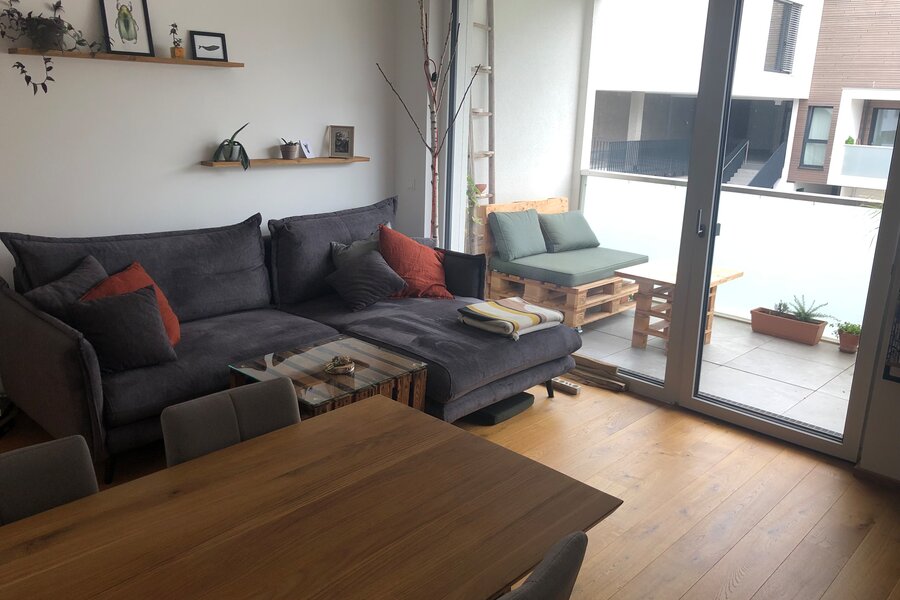 Extended living room