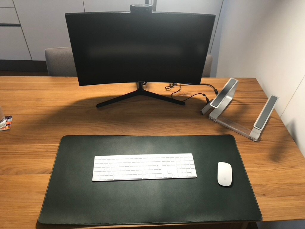 Home-office - work on the dining table and put it out of sight into the storage room after