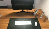 Home-office - work on the dining table and put it out of sight into the storage room after