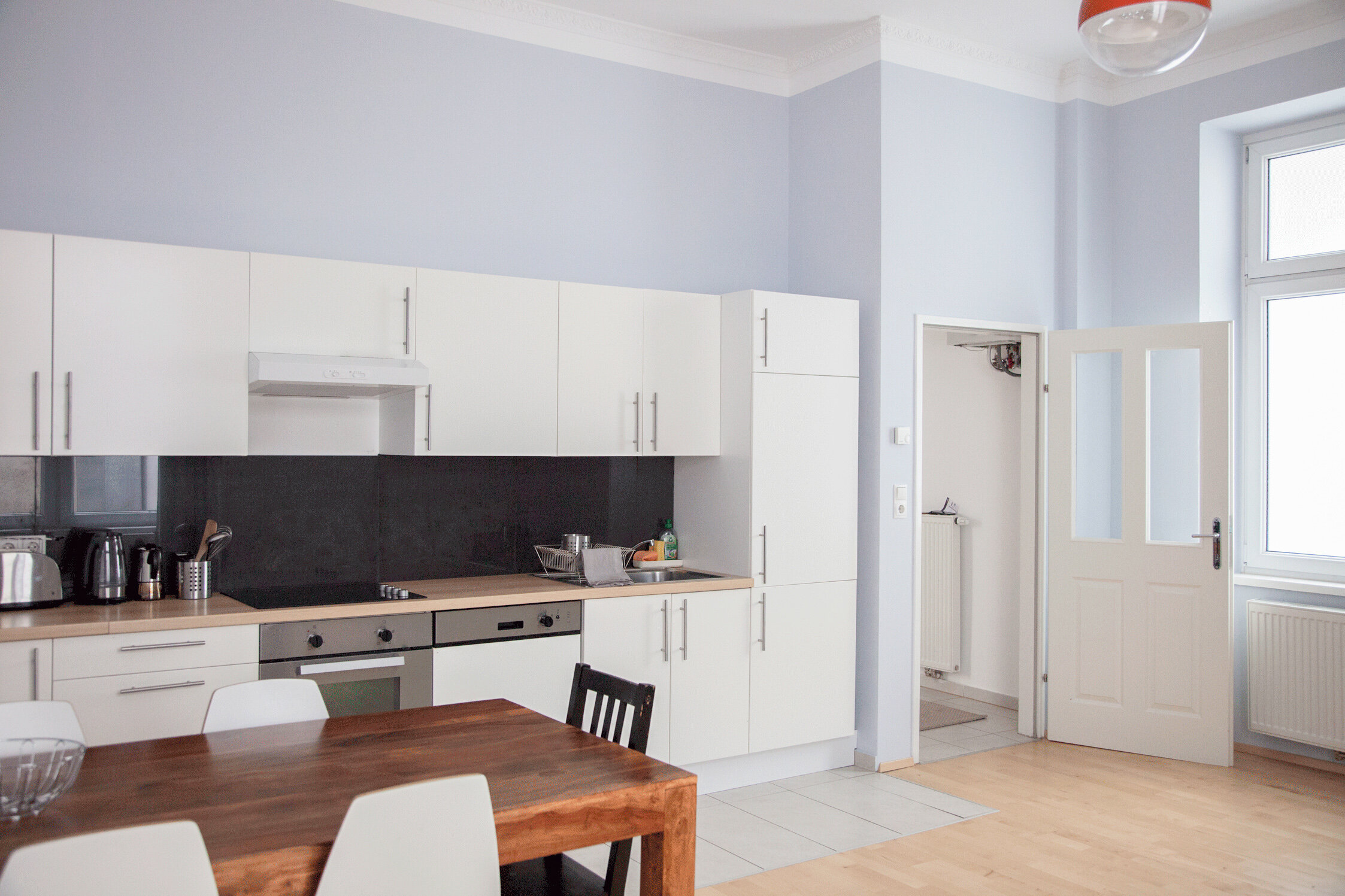 kitchen living Casa Sandrita Wien Neubau short term rental