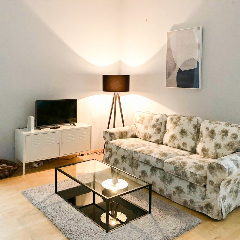 living room II bedroom Casa Sandrita Wien Neubau short term rental