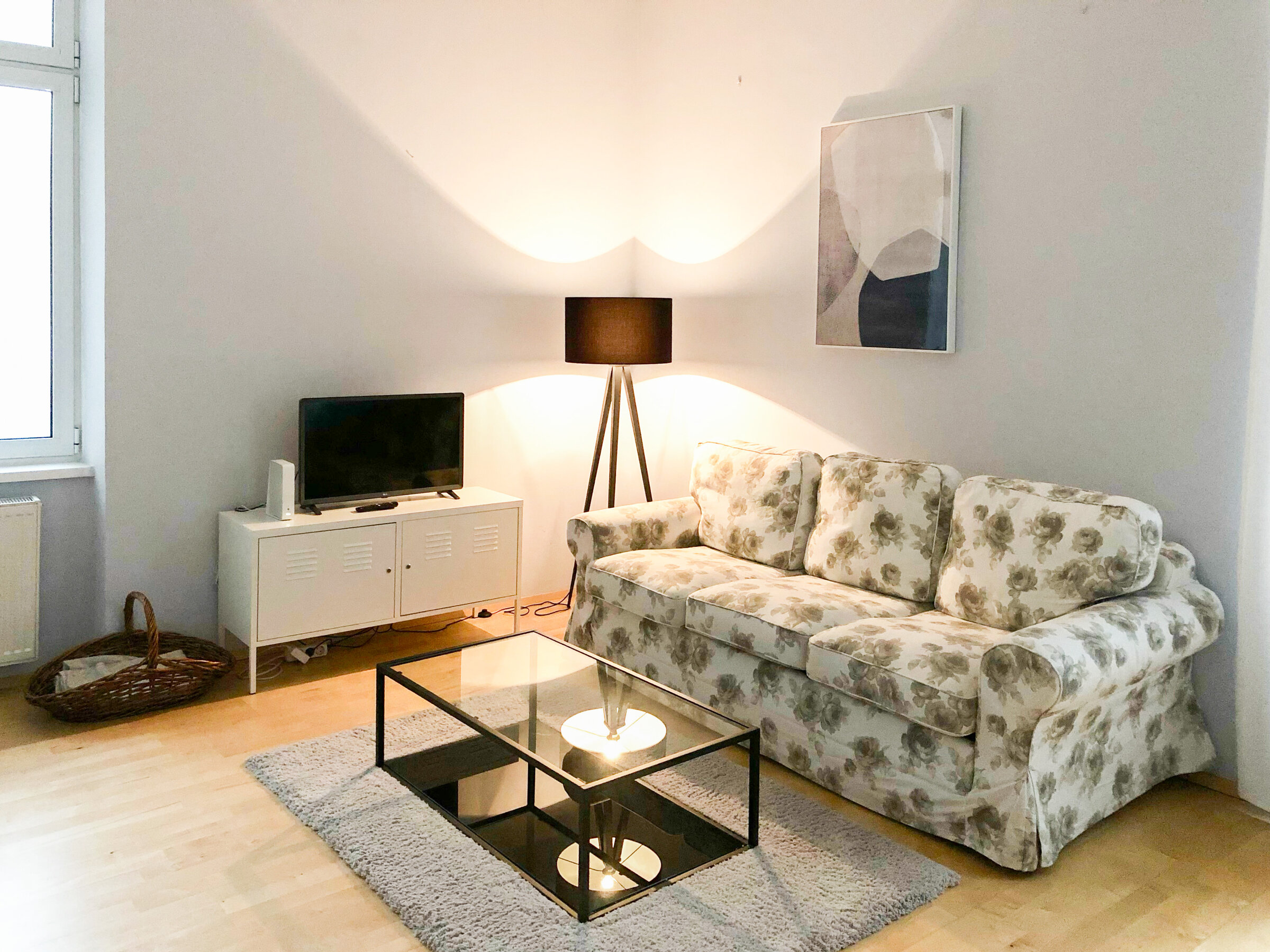 living room II bedroom Casa Sandrita Wien Neubau short term rental