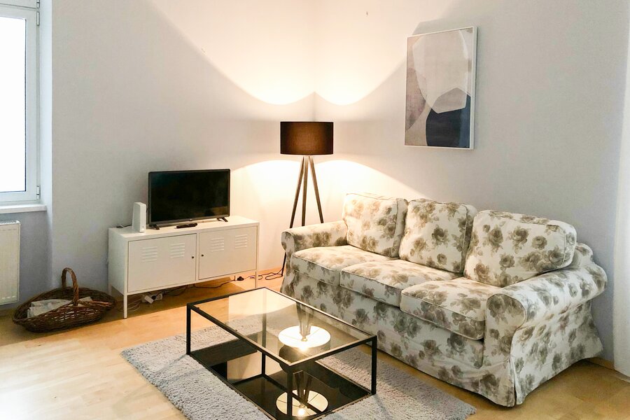 living room II bedroom Casa Sandrita Wien Neubau short term rental