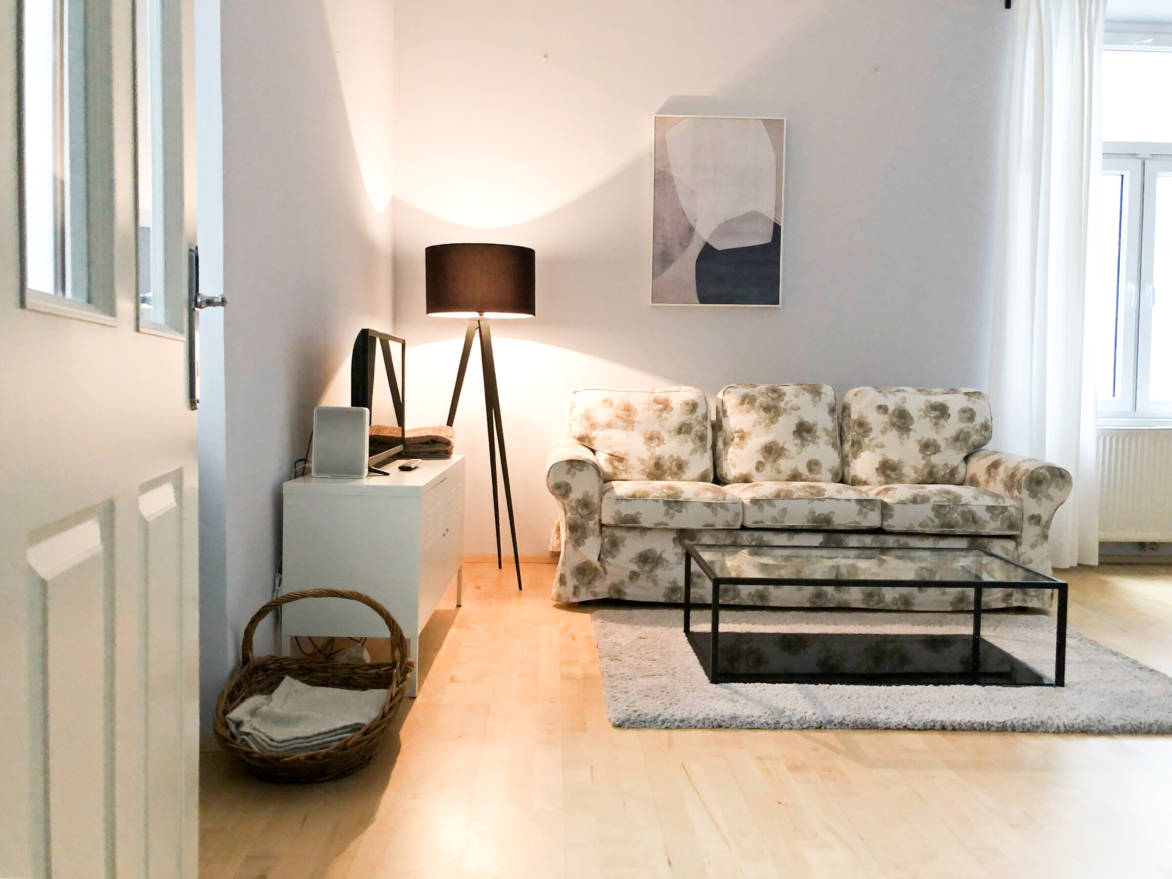 living room Casa Sandrita Wien Neubau short term rental